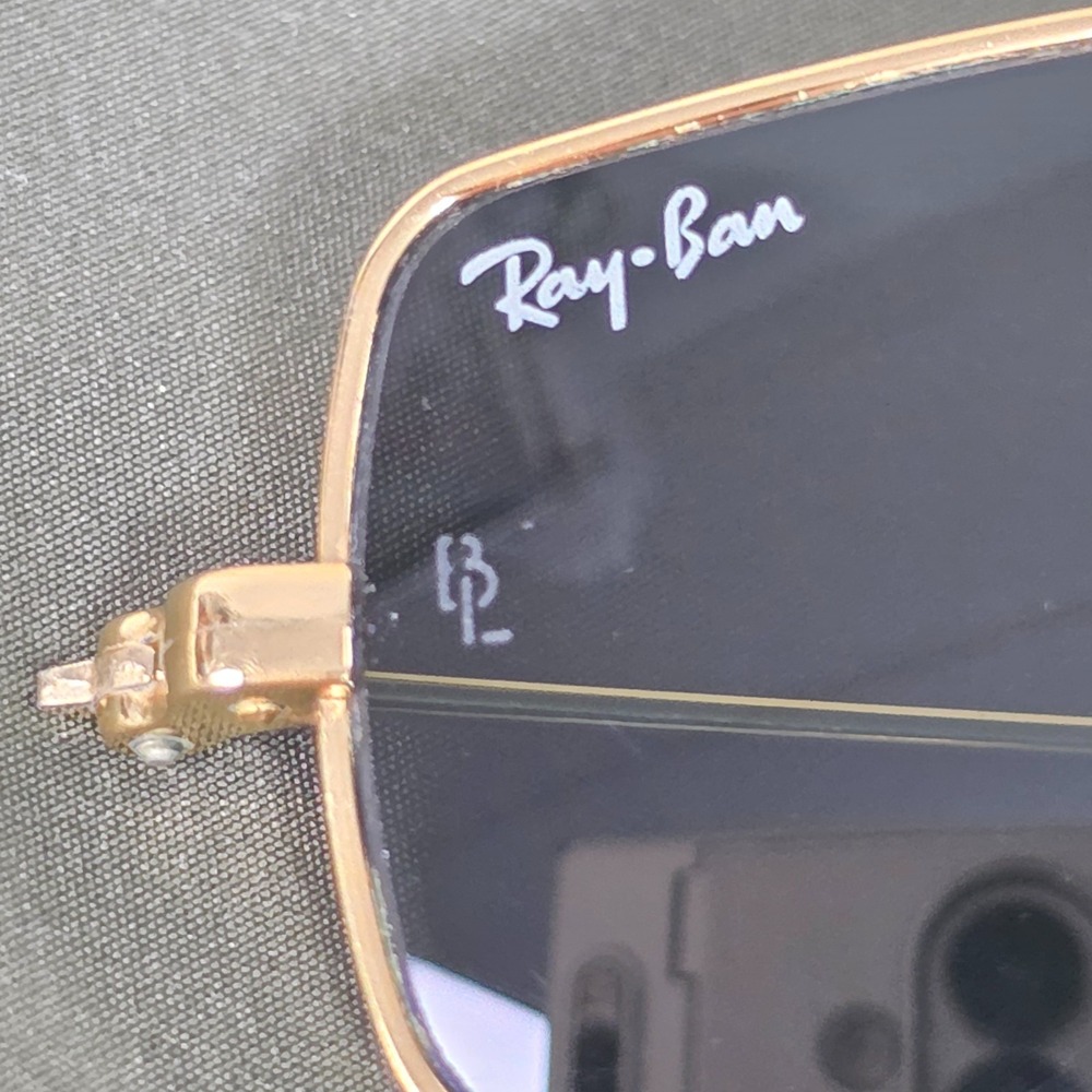 Ray-Ban W1857 XSAR B&L USA Vintage Sunglasses BL G15 Rare Gold Frame Collectors - Picture 9 of 11